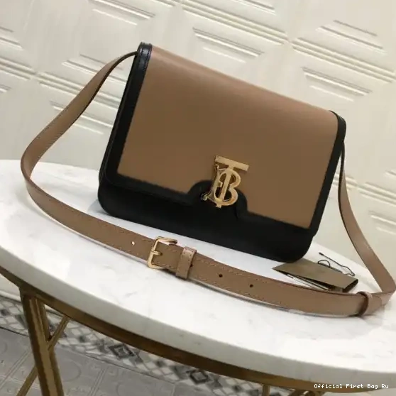 Official First Bag Ru BURBERRY Bag Medium TB 0606
